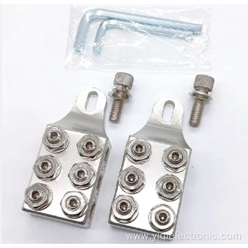 New Multi Connection 6 Way Battery Terminals Clamps